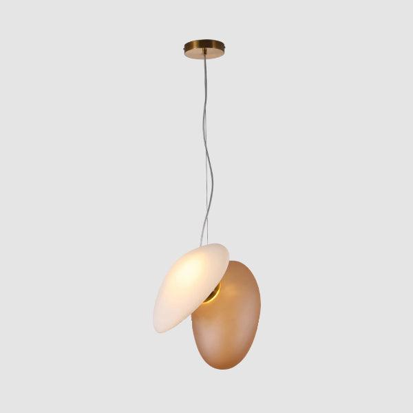 Eclipse Suspension en Verre Givré - Neutralighting