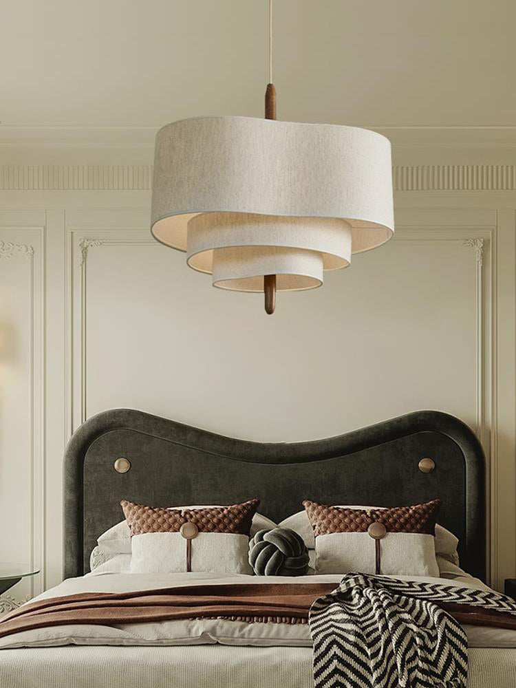 Altheus Suspension Tissu Premium Nordic Galet - Neutralighting