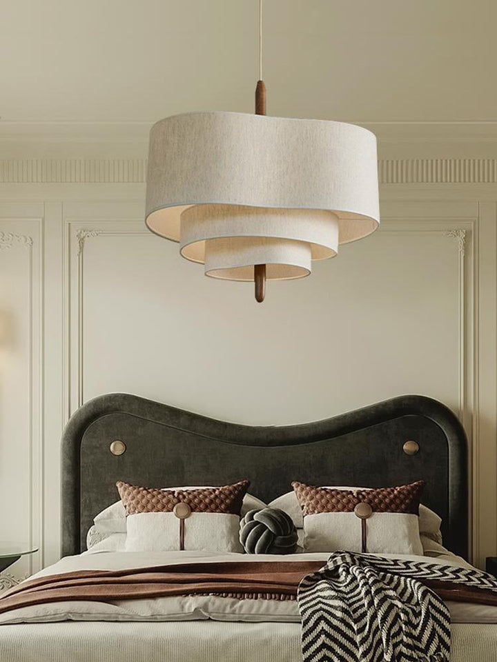 Altheus Suspension Tissu Premium Nordic Galet - Neutralighting