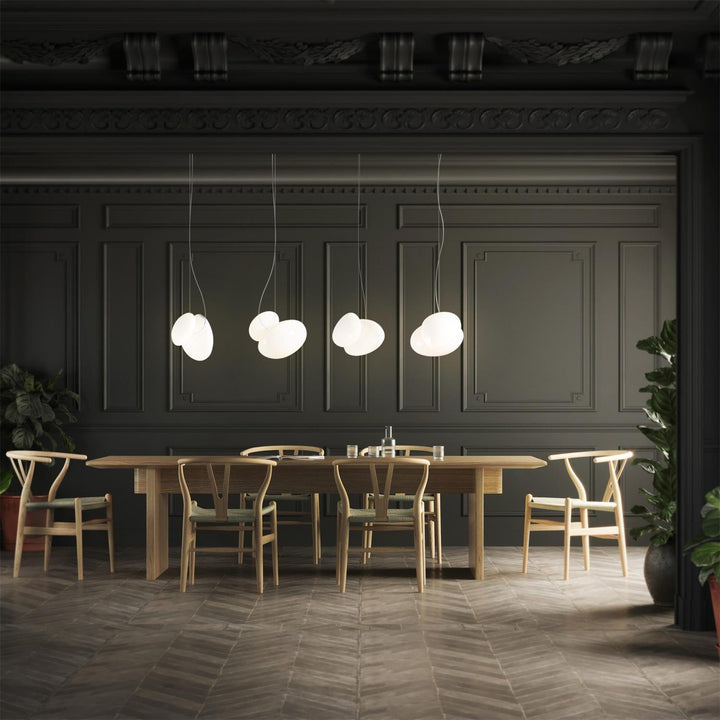 Eclipse Suspension en Verre Givré - Neutralighting