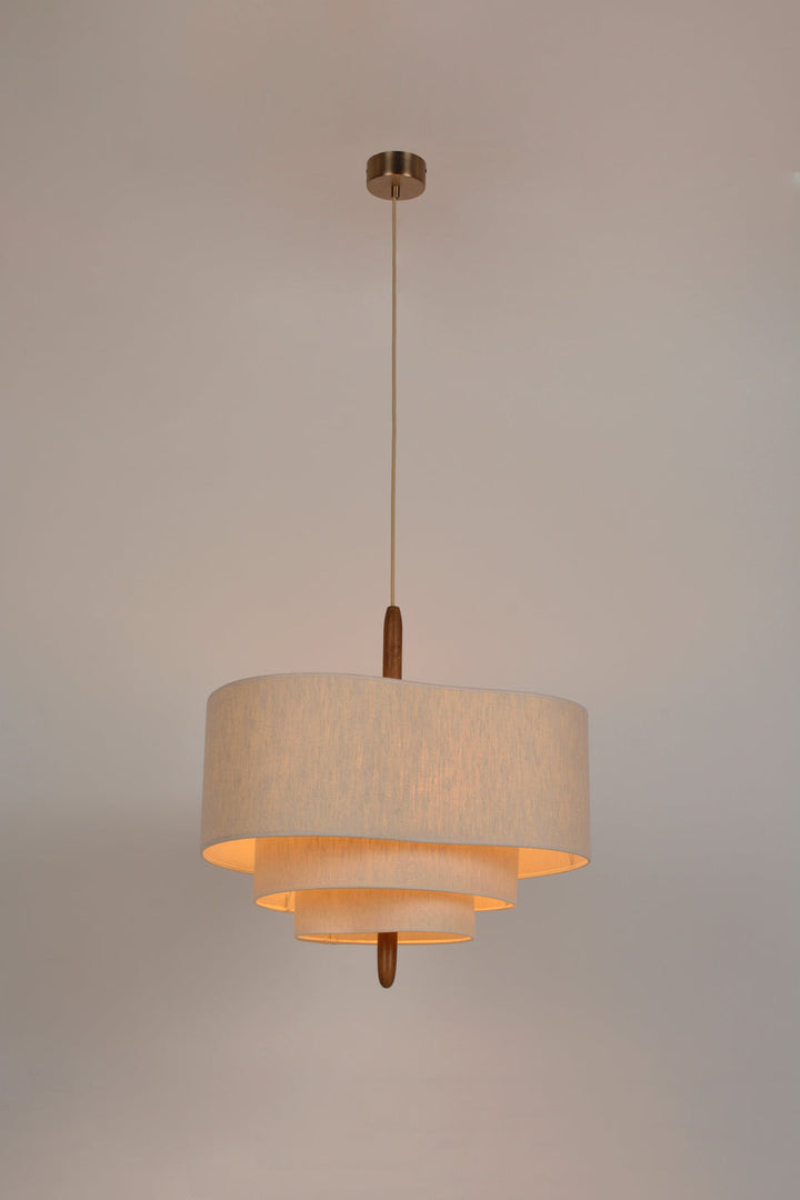 Altheus Suspension Tissu Premium Nordic Galet - Neutralighting