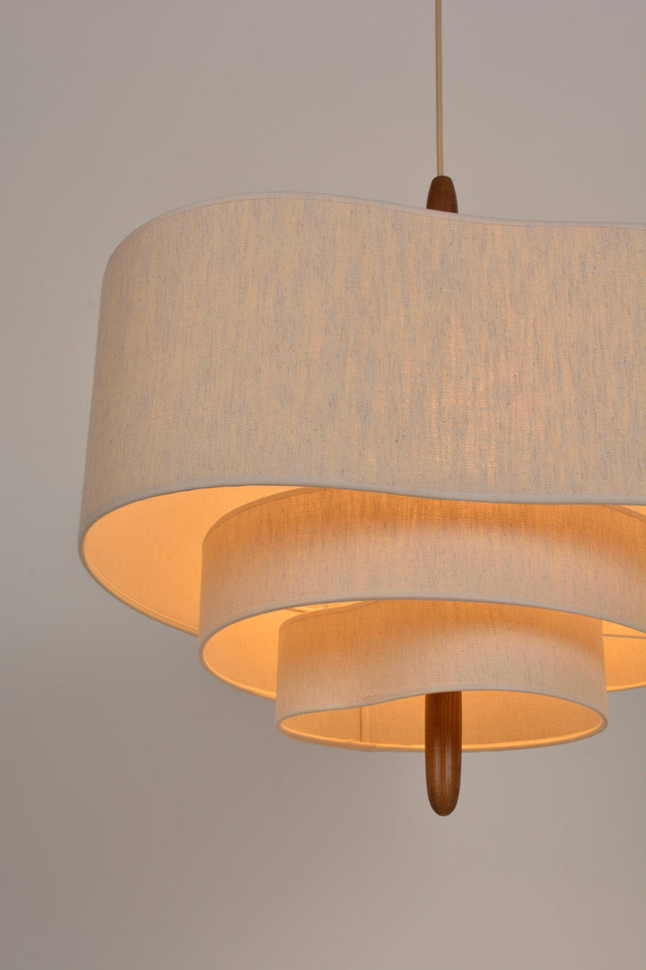 Altheus Suspension Tissu Premium Nordic Galet - Neutralighting