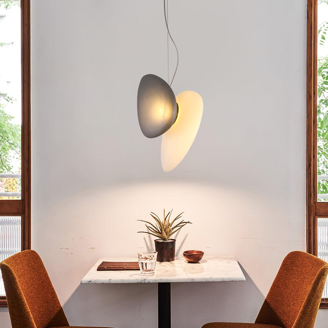 Eclipse Suspension en Verre Givré - Neutralighting
