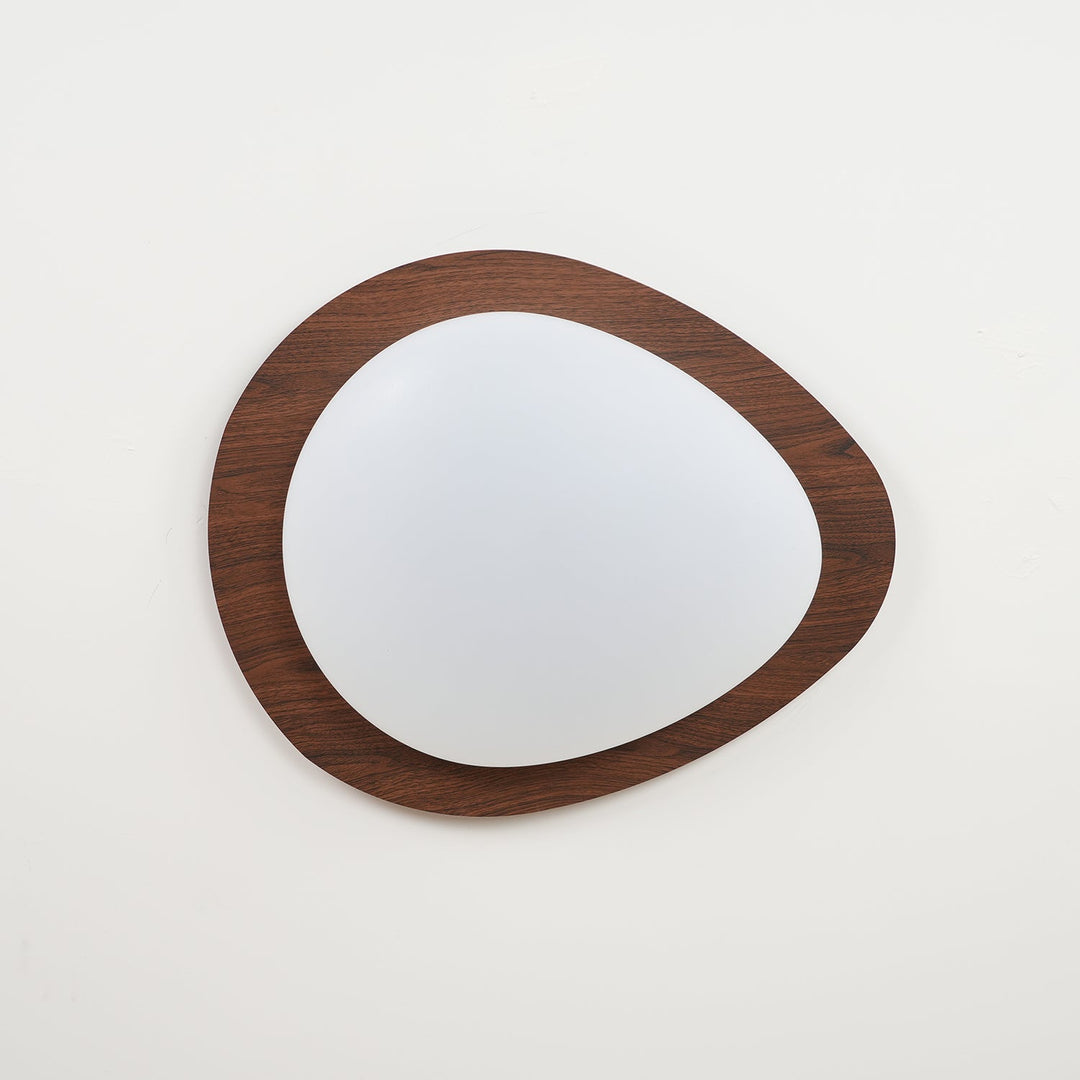 Quisti Plafonnier Galet Design Moderne Bois - Neutralighting
