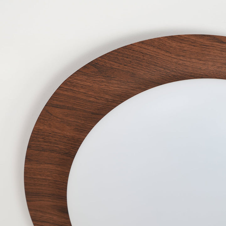 Quisti Plafonnier Galet Design Moderne Bois - Neutralighting