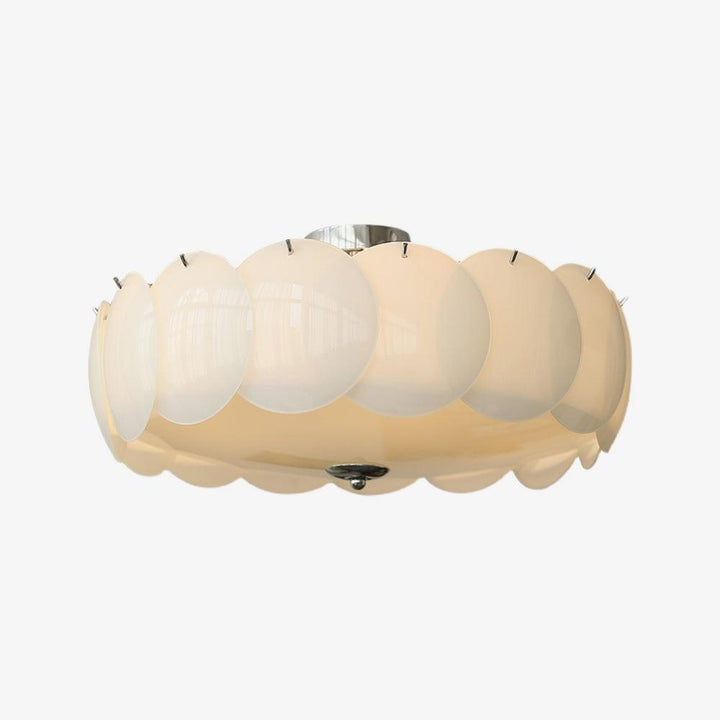 Meiho Plafonnier floral en coquilles nacrées - Neutralighting