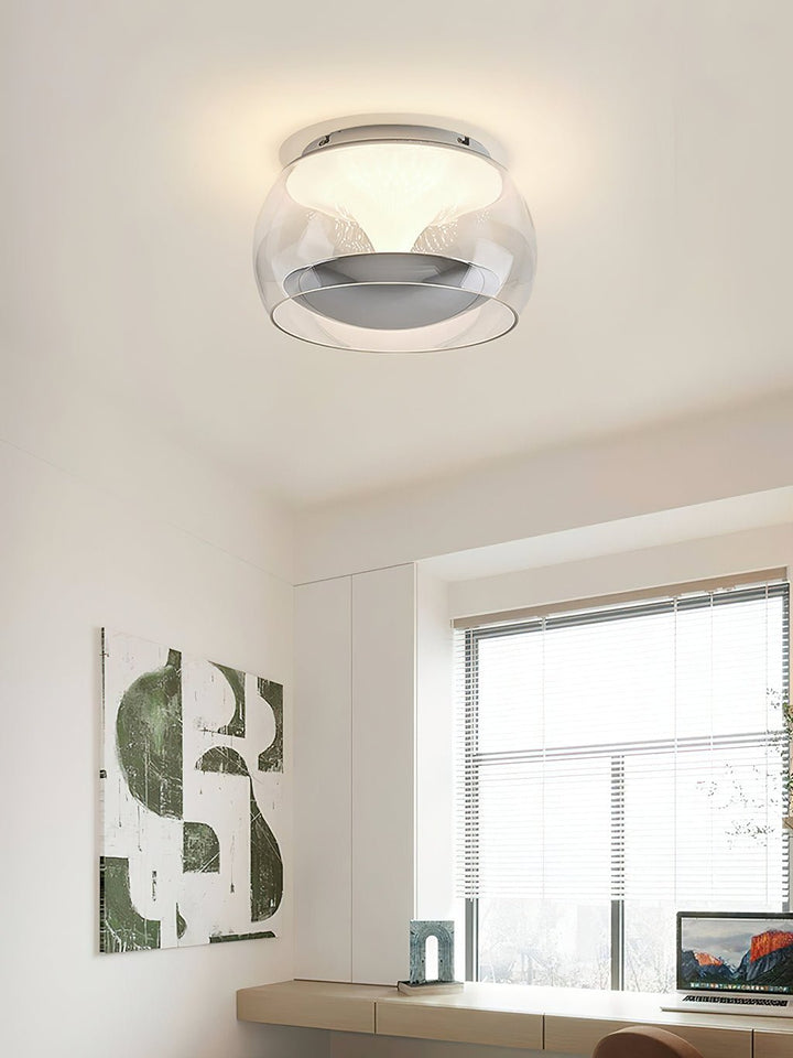 Eshair Nordic Art Pendule Verre Plafonnier Lumière - Neutralighting