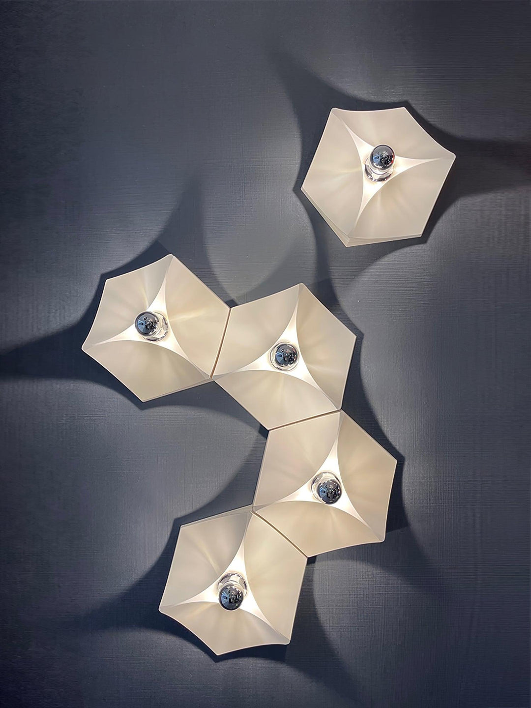Lustra Applique Murale Tissu Géométrique - Neutralighting
