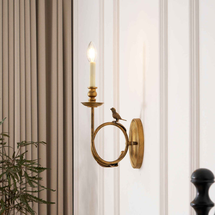 Amelo Applique Murale Intérieure Oiseau Vintage - Neutralighting