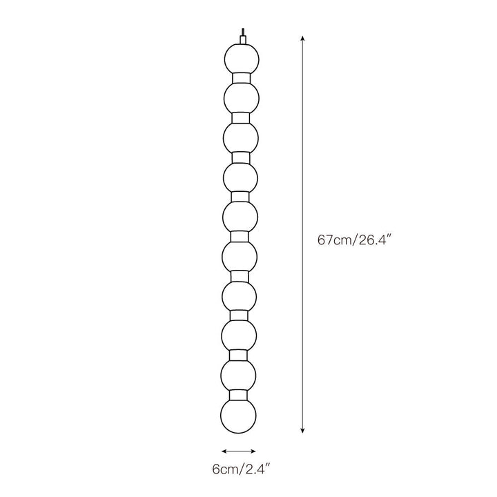 Ulshae Suspension Art Marbre Minimaliste Moderne - Neutralighting