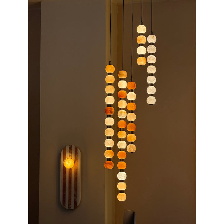 Ulshae Suspension Art Marbre Minimaliste Moderne - Neutralighting