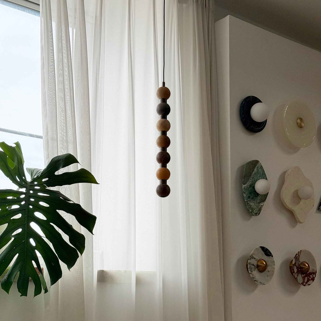 Ulshae Suspension Art Marbre Minimaliste Moderne - Neutralighting