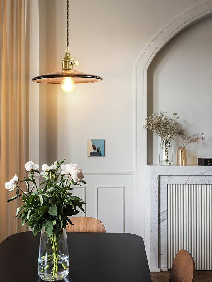 Sage Lampe Pendante Verre Vintage - Neutralighting