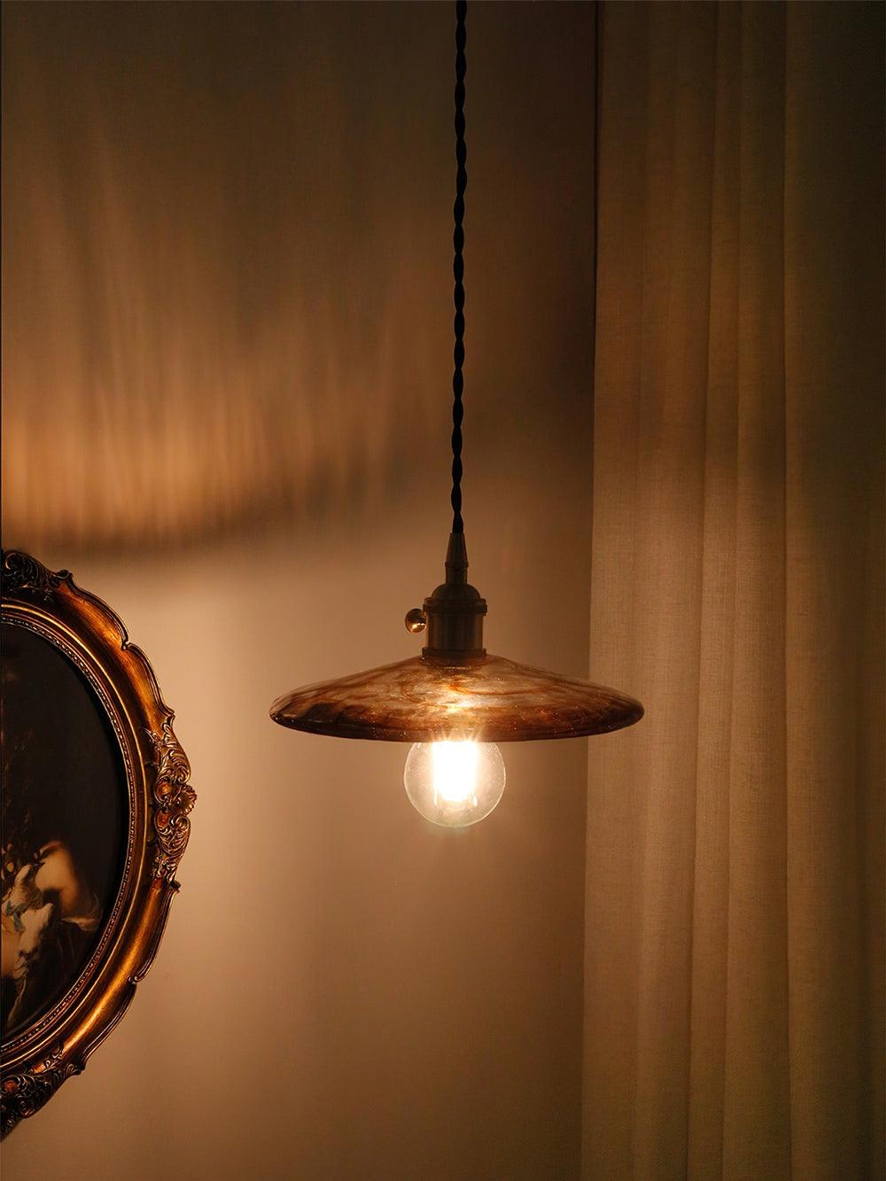 Sage Lampe Pendante Verre Vintage - Neutralighting