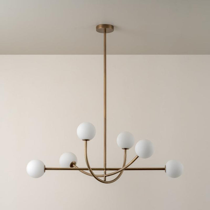 Ilvelia Lustre Laiton Verre Minimaliste Moderne - Neutralighting