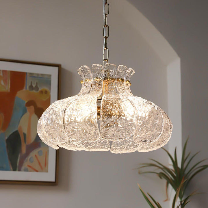 Lunace Laiton Verre Glamour Pendentif Lumière - Neutralighting