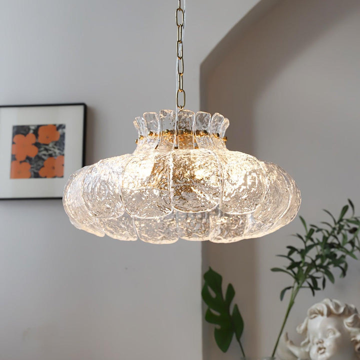 Lunace Laiton Verre Glamour Pendentif Lumière - Neutralighting
