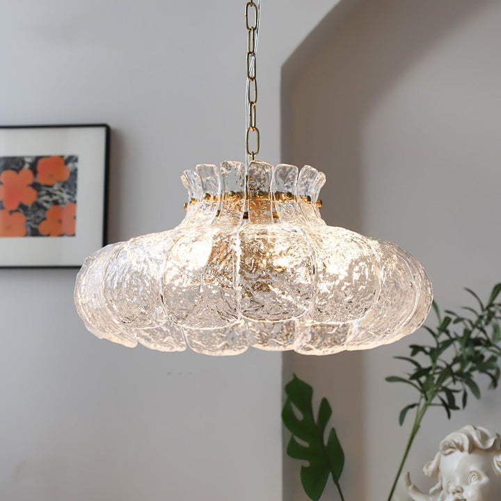Lunace Laiton Verre Glamour Pendentif Lumière - Neutralighting