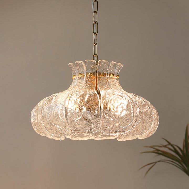 Lunace Laiton Verre Glamour Pendentif Lumière - Neutralighting