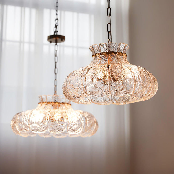 Lunace Laiton Verre Glamour Pendentif Lumière - Neutralighting