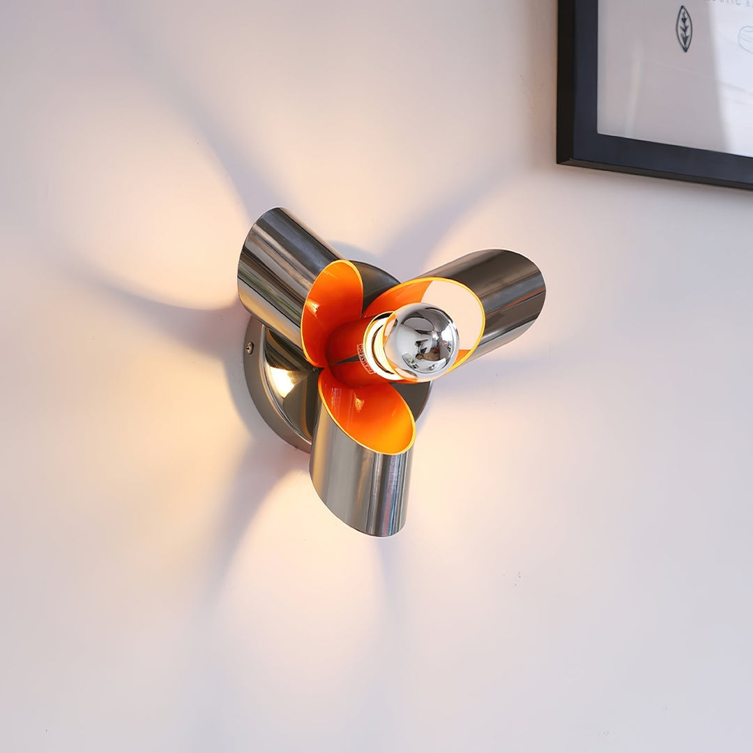 Petala Applique Murale Intérieure Pétales Orange - Neutralighting