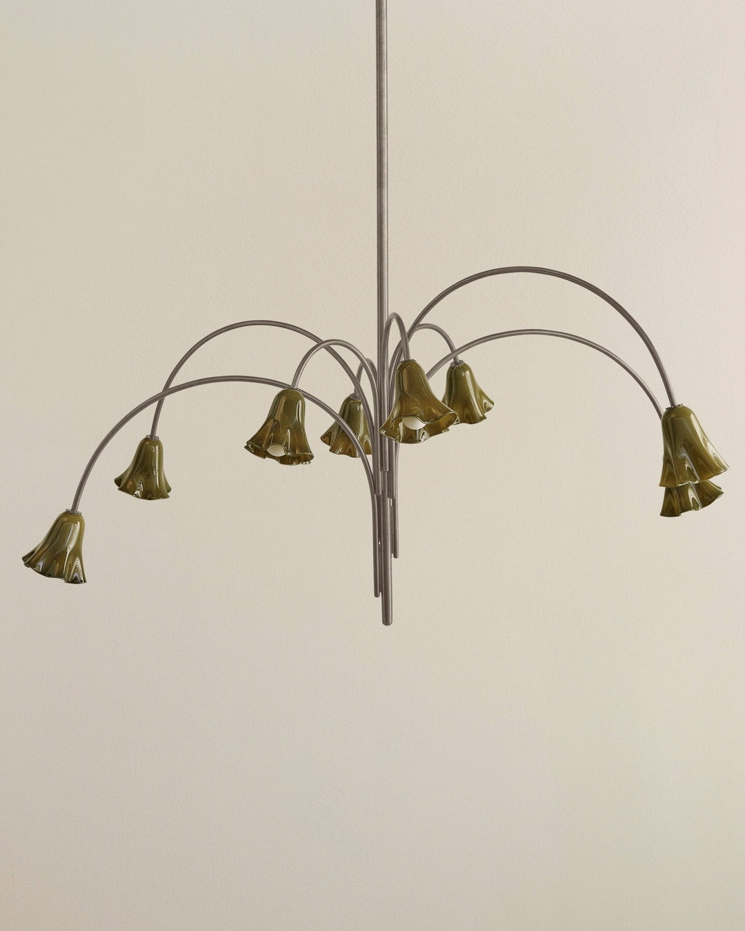 Aurora Lustre Floraison Pétale Verre Bras - Neutralighting