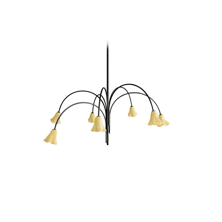 Aurora Lustre Floraison Pétale Verre Bras - Neutralighting