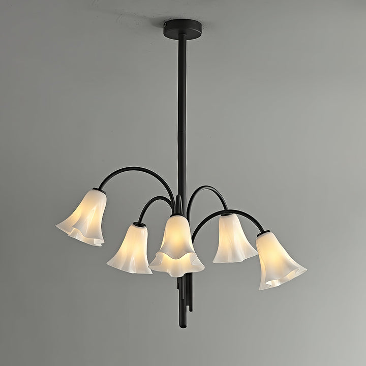 Aurora Lustre Floraison Pétale Verre Bras - Neutralighting