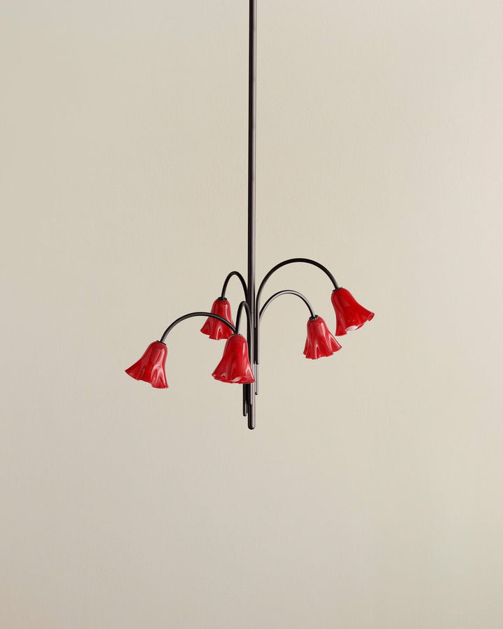 Aurora Lustre Floraison Pétale Verre Bras - Neutralighting
