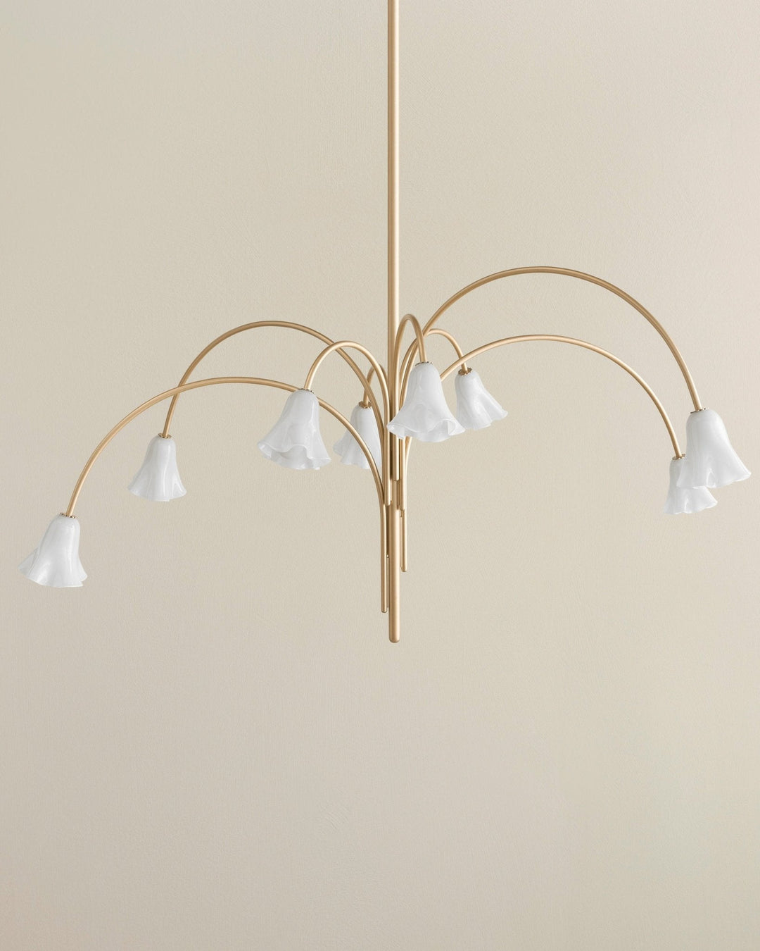 Aurora Lustre Floraison Pétale Verre Bras - Neutralighting