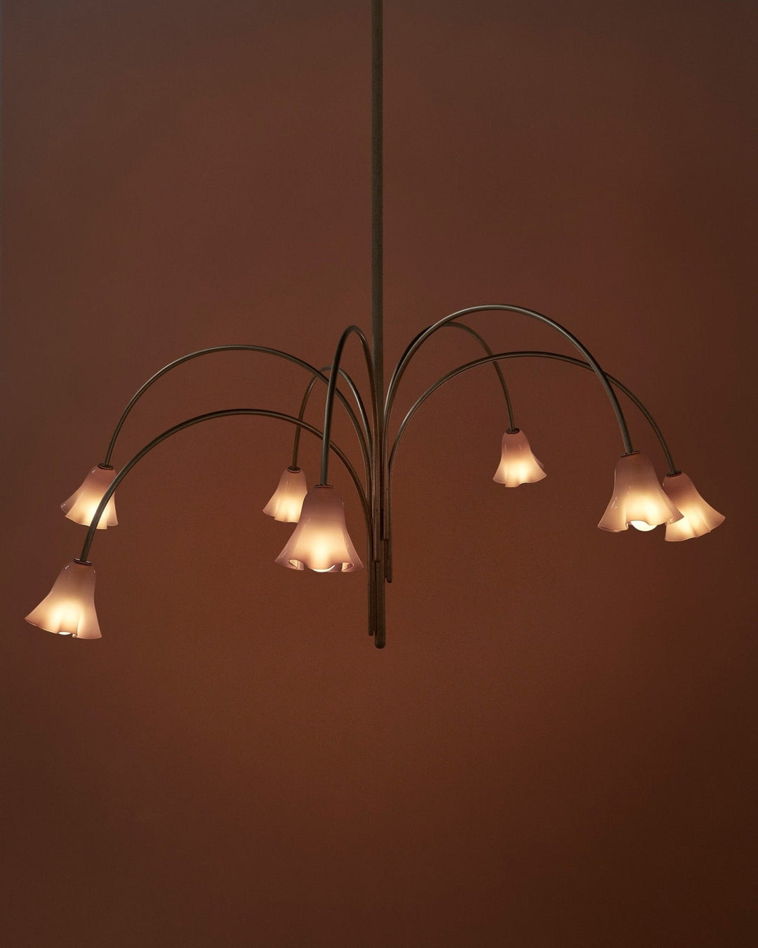Aurora Lustre Floraison Pétale Verre Bras - Neutralighting
