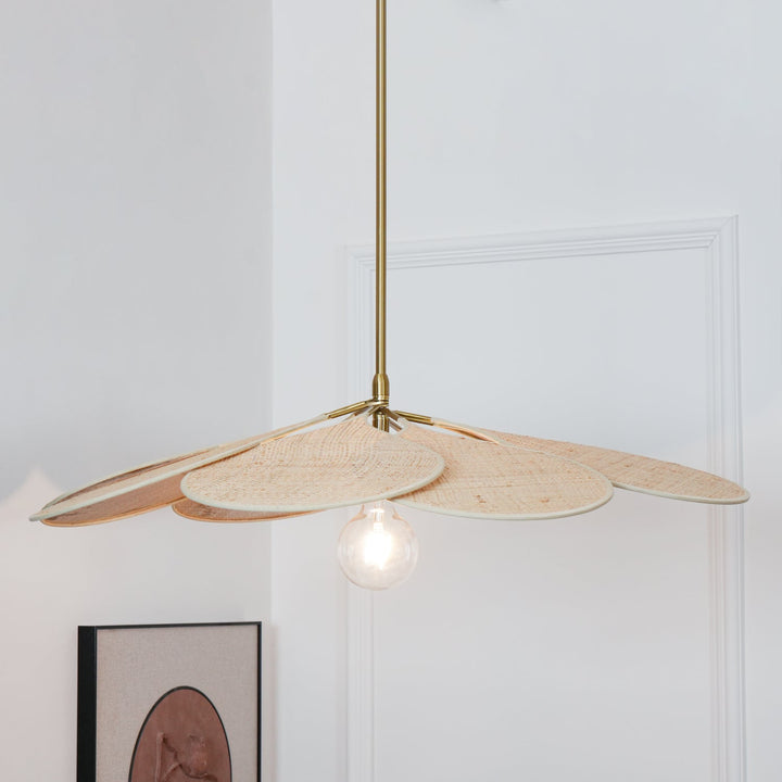 Flora Suspension en Tissu Bohémienne - Neutralighting