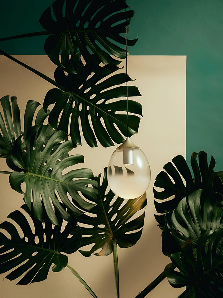 Ovoin Suspension Lampe Artistique en Verre - Neutralighting