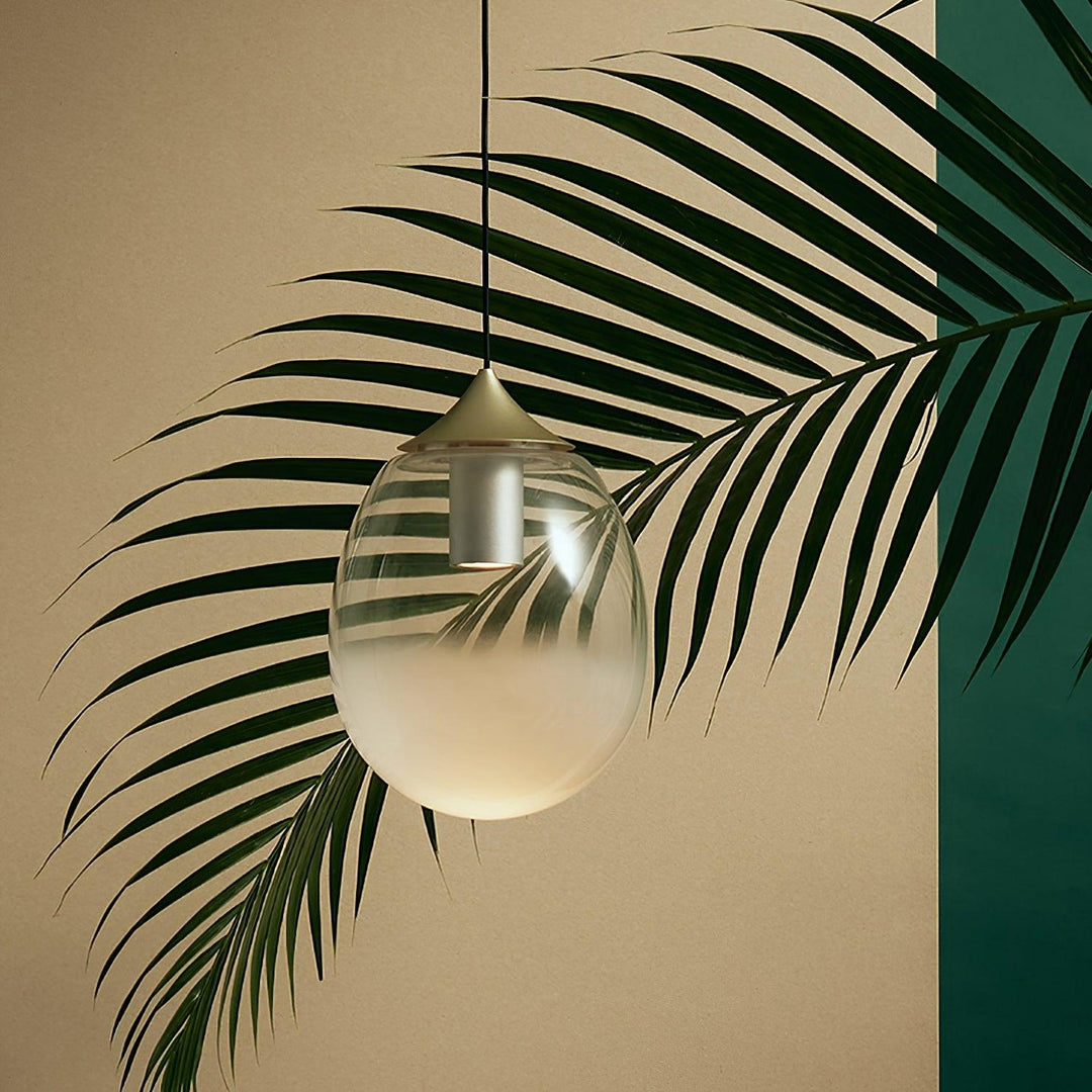 Ovoin Suspension Lampe Artistique en Verre - Neutralighting