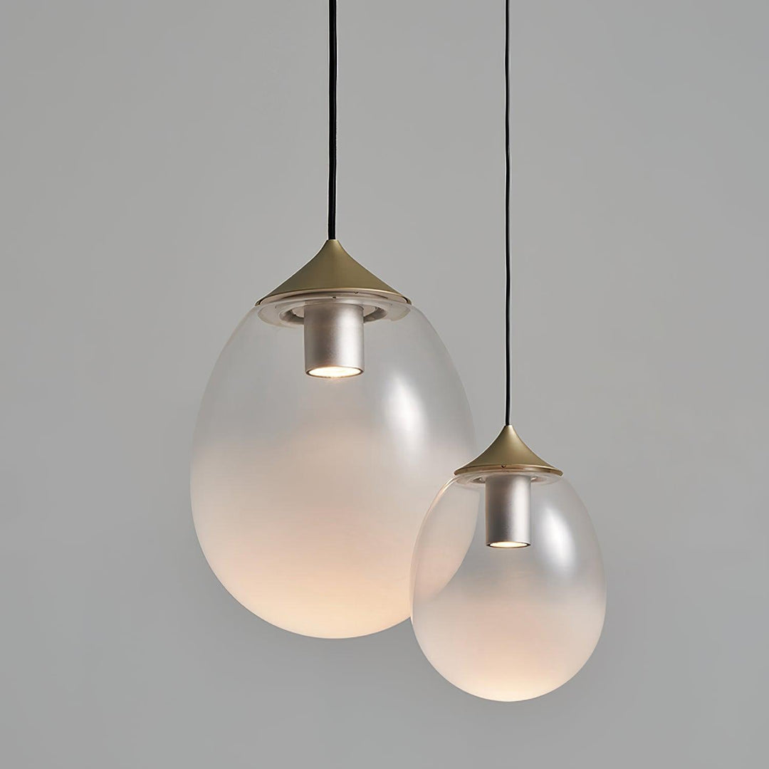 Ovoin Suspension Lampe Artistique en Verre - Neutralighting