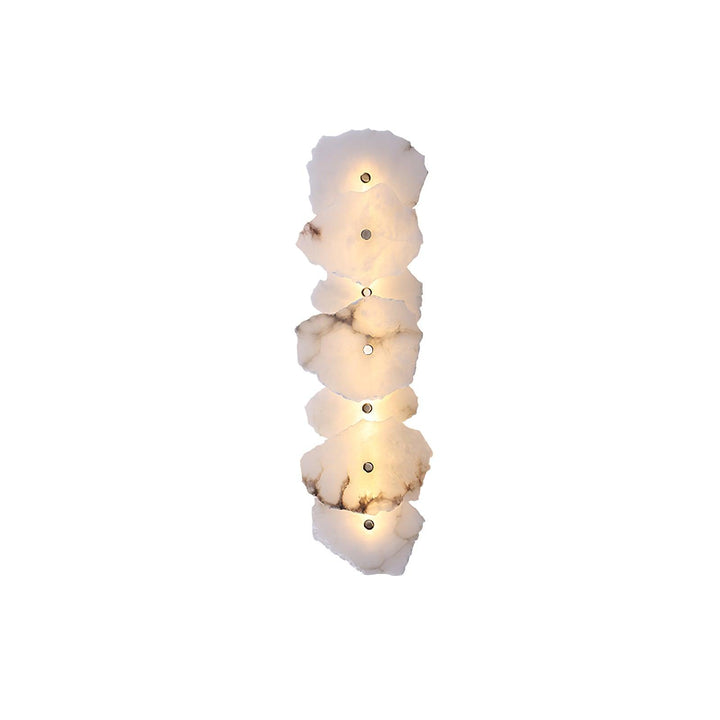 Alaeila Applique Murale en Albâtre avec Rameau Floral - Neutralighting