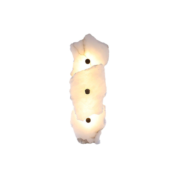 Alaeila Applique Murale en Albâtre avec Rameau Floral - Neutralighting