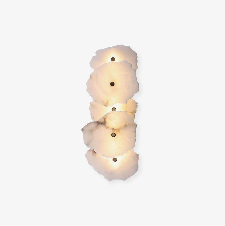 Alaeila Applique Murale en Albâtre avec Rameau Floral - Neutralighting