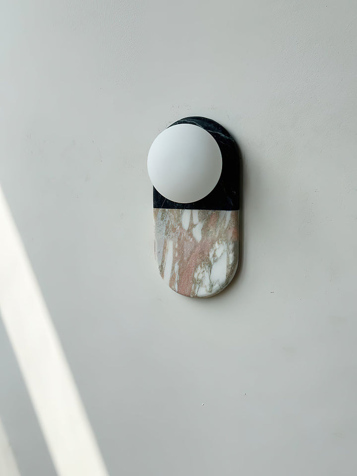 Alvynan Applique Murale Minimaliste En Marbre - Neutralighting