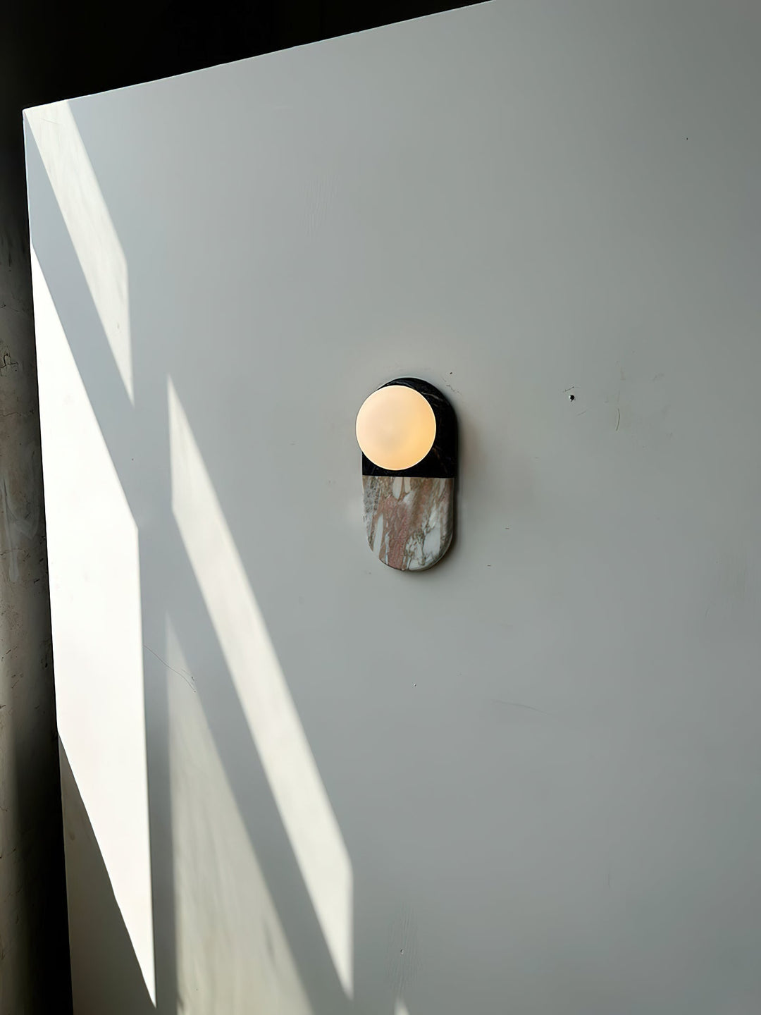 Alvynan Applique Murale Minimaliste En Marbre - Neutralighting
