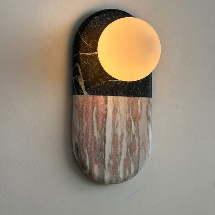 Alvynan Applique Murale Minimaliste En Marbre - Neutralighting