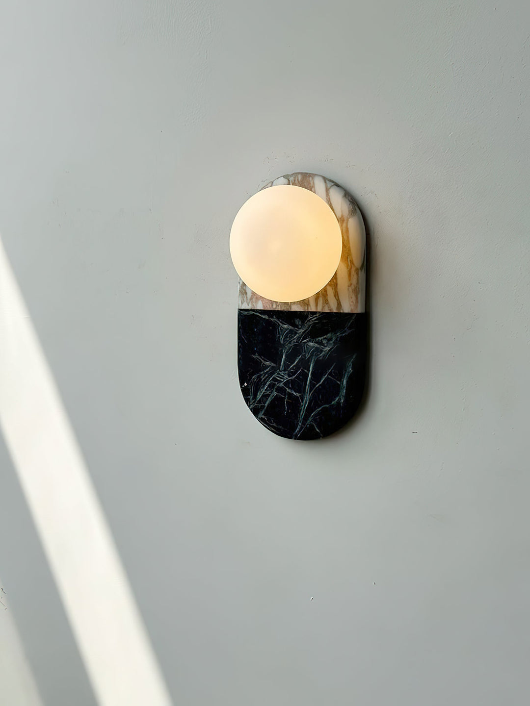 Alvynan Applique Murale Minimaliste En Marbre - Neutralighting