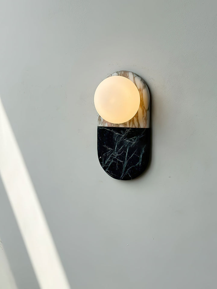Alvynan Applique Murale Minimaliste En Marbre - Neutralighting
