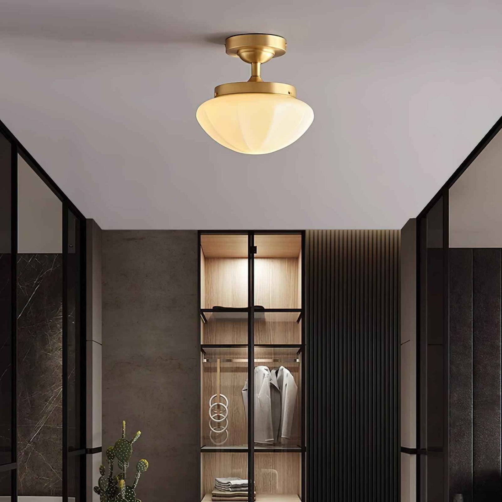 Lampe to en Laiton – Design Contemporain