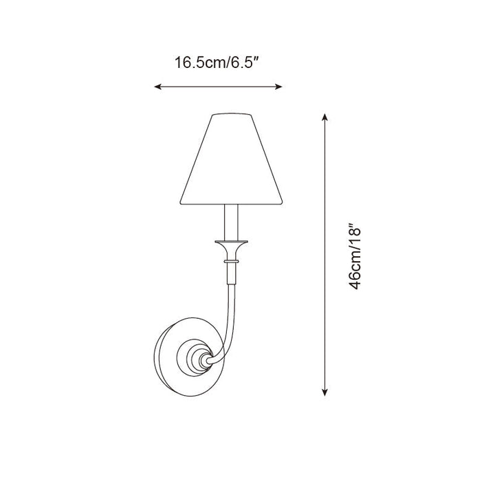 Piaf Applique Murale Slim Classique - Neutralighting
