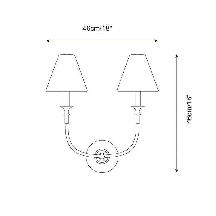 Piaf Applique Murale Slim Classique - Neutralighting