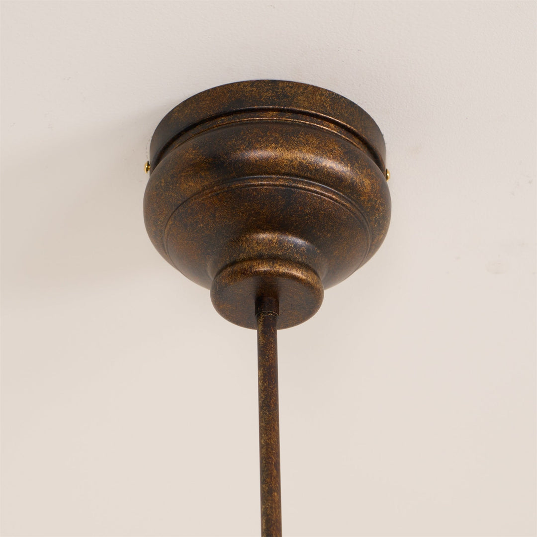 Lustra Suspension Lampe Bougie Noire Évasée - Neutralighting