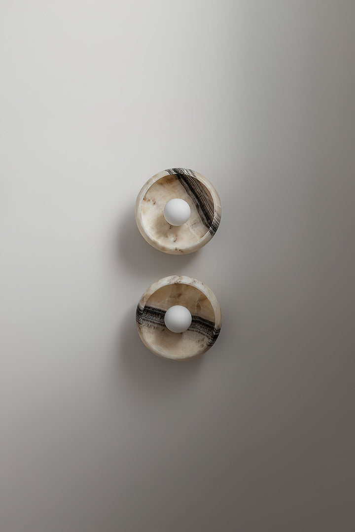 Piedra Applique Murale Marbre Verre Minimaliste - Neutralighting