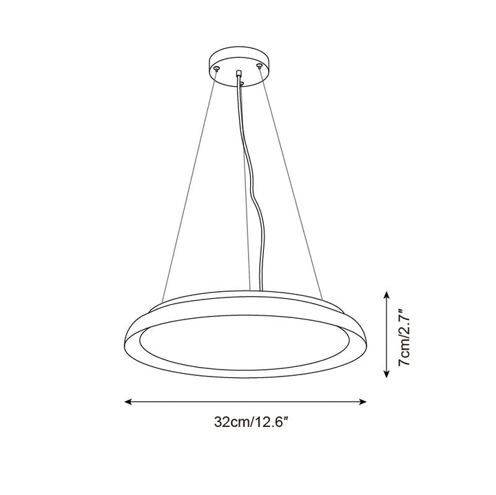 Ritta Lampe Pendante Moderne Travertin - Neutralighting