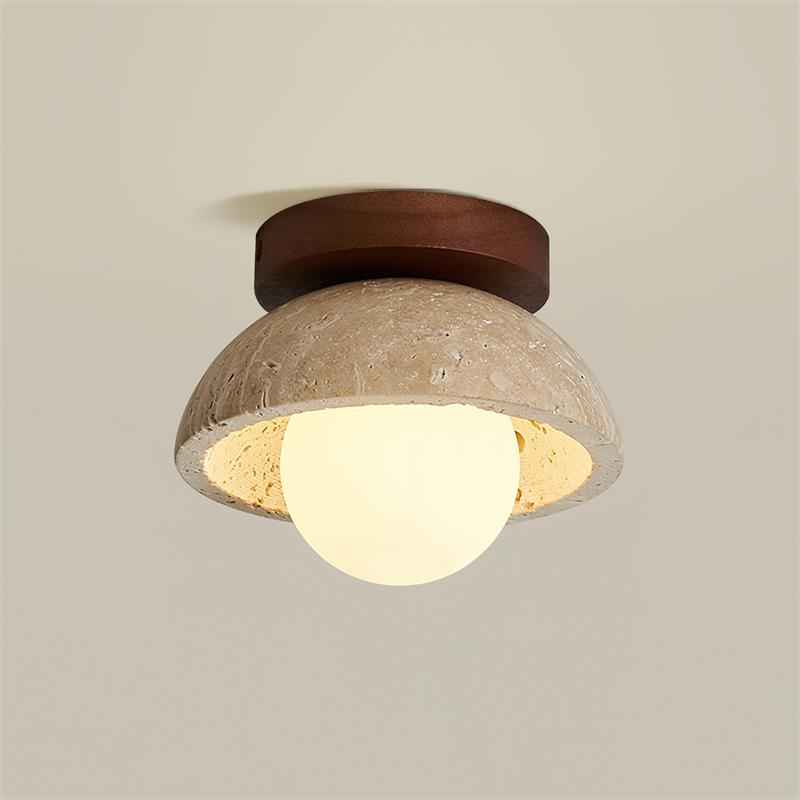 Plafonnier Mysa Bois LED